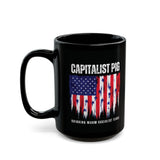 Capitalist Pig Flag Mug 15oz