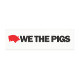 Capitalist Pig 10x3 Car Magnet