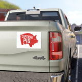 Capitalist Pig 7.5x4.5 Car Magnet