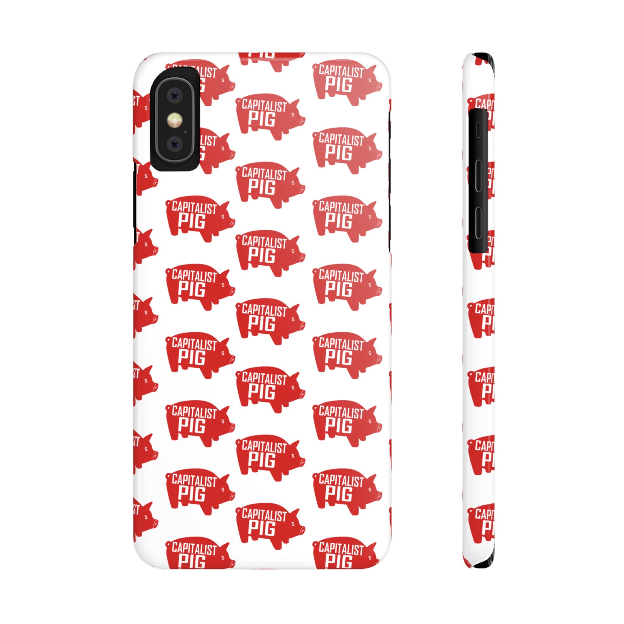 Capitalist Pig Slim Phone Cases