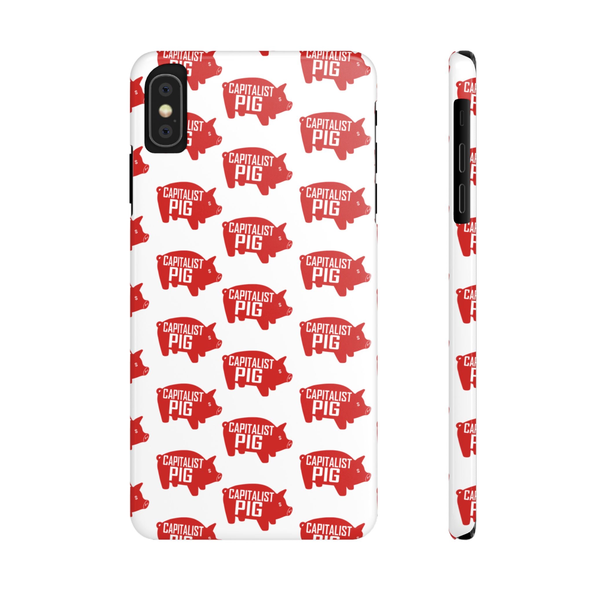 Capitalist Pig Slim Phone Cases