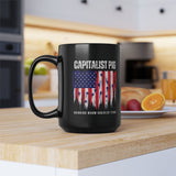 Capitalist Pig Flag Mug 15oz