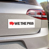 Capitalist Pig 10x3 Car Magnet